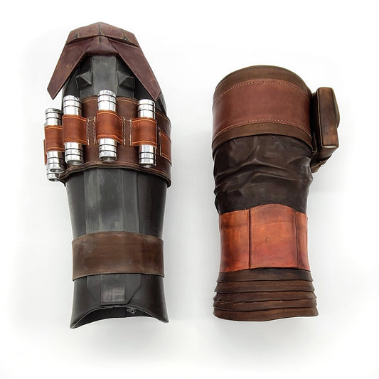 How To: Mandalorian Shin Leatherwork