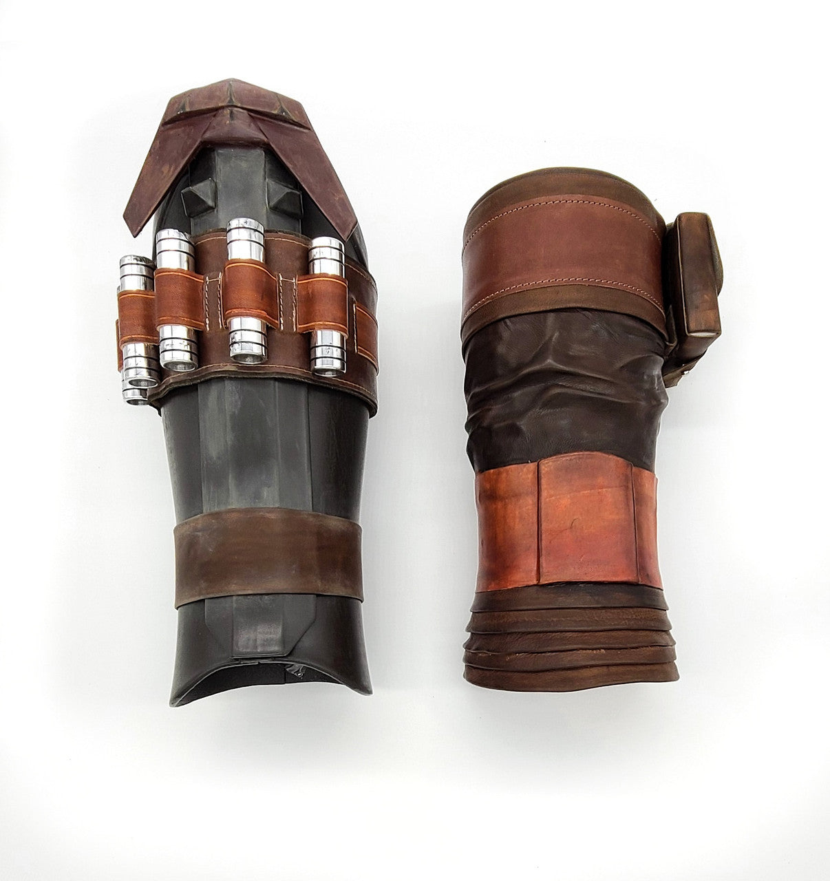 Mandalorian Greave Leatherwork Patterns