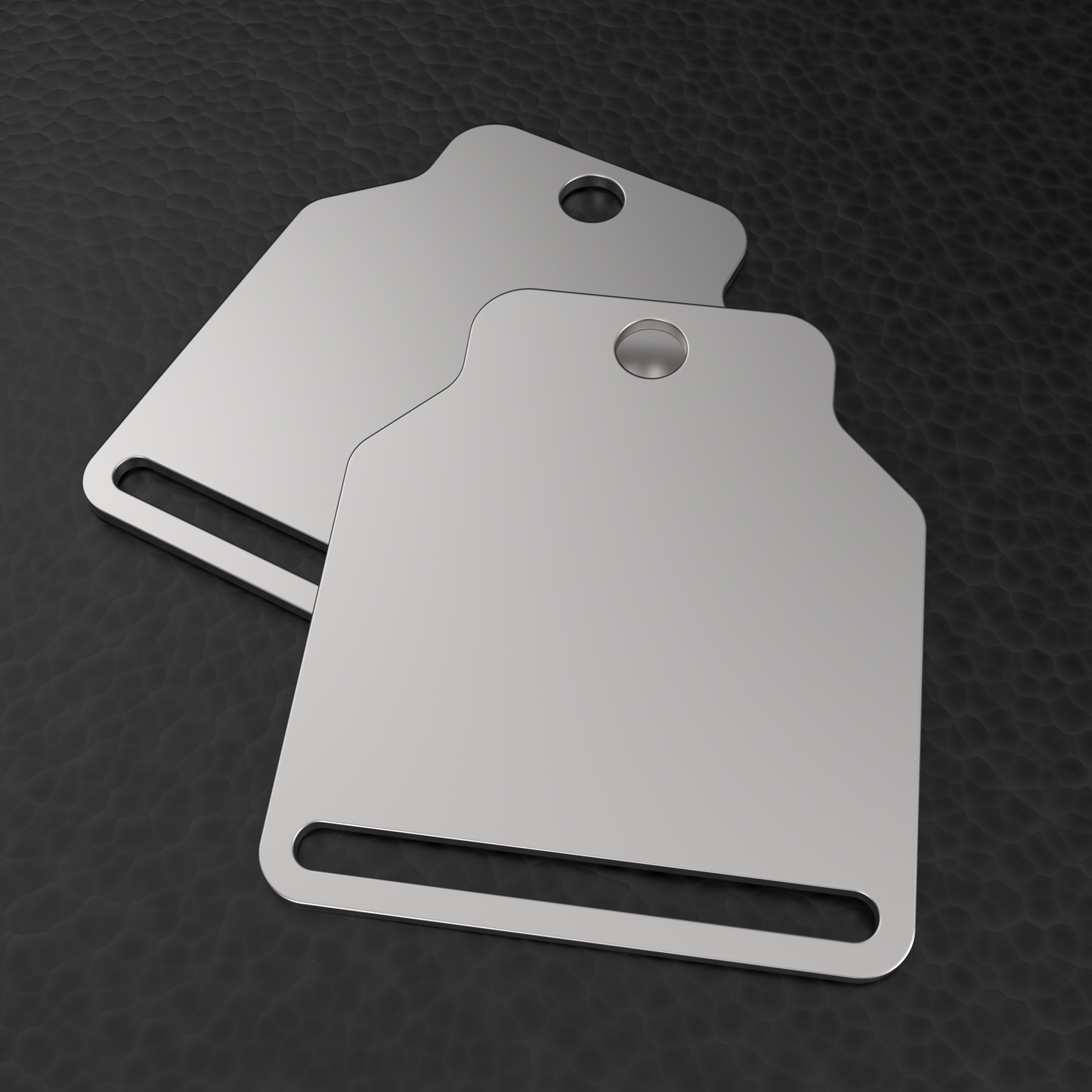 Stainless Steel Drop Hangers (Pair)