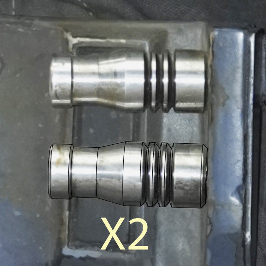 Aluminium Knee Dart Kit V4 (X2)