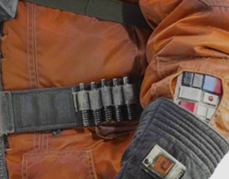 Cassian Andor Metal Belt Rounds
